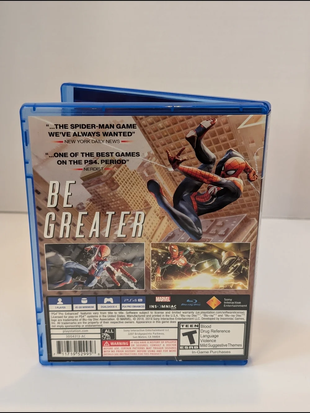 Sony PS4 _ Spider-Man